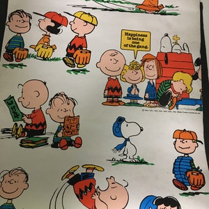 Vintage peanuts 1960’s wallpaper