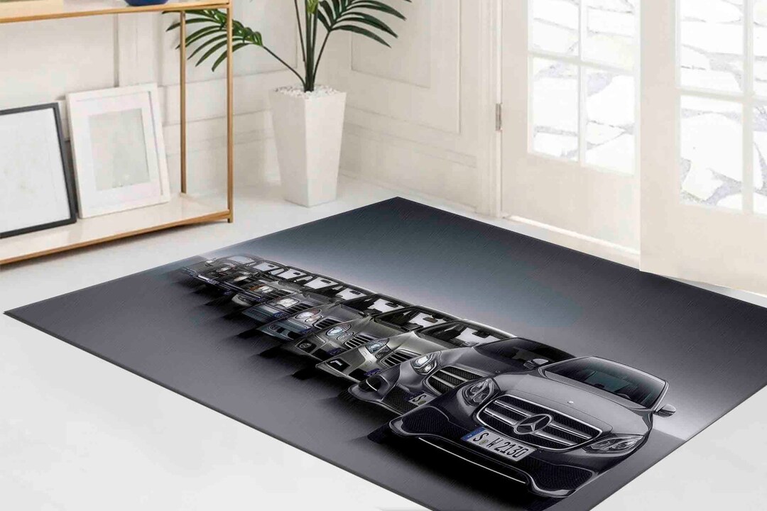 Car Rug Popular Rug Mercedes Benz Rug Step Rug Mercedes Etsy UK