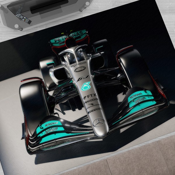 Mercedes Car Rug - Etsy