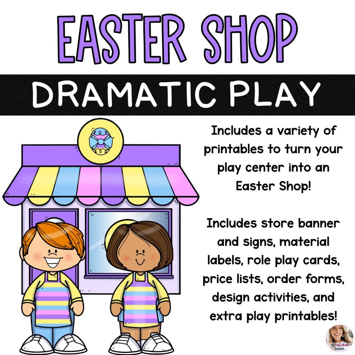 Easter Shop Dramatic Play Center / Pretend Play / Elementary School ...