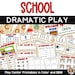Pretend School Classroom: Dramatic Play Center Printables (digital ...