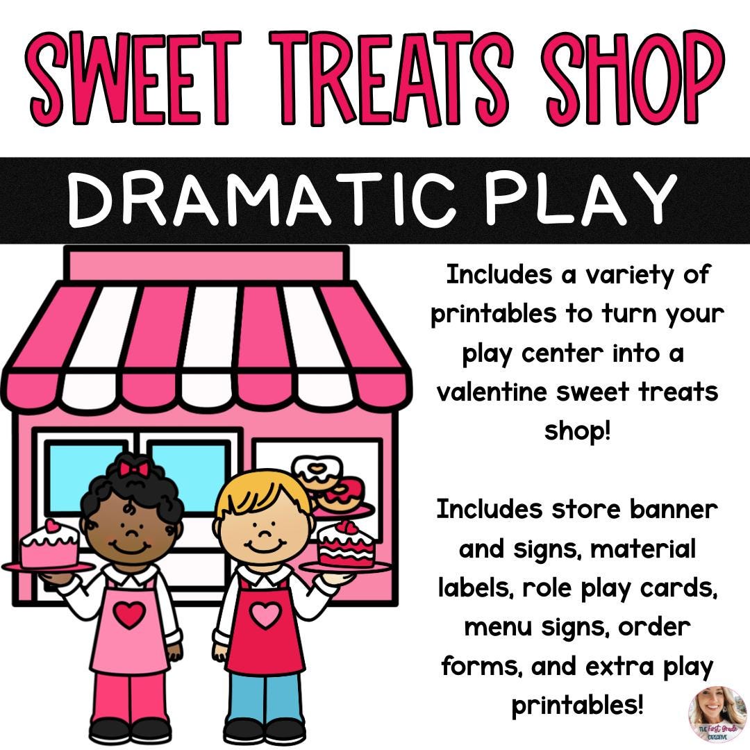 Sweet Treats Shop Dramatic Play Center / Pretend Play / Elementary ...