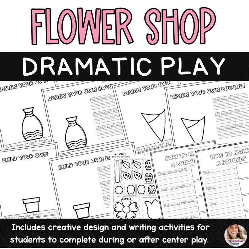 Centro de jogos dramáticos para floricultura / Brincadeira de simulação / Ensino fundamental / Ensino doméstico / Aprendizagem precoce / Pré-escola imagem 6