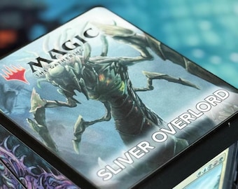 Sliver Commander 100 Card Hand-finished Deck Box - Etsy