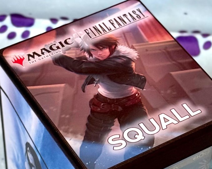 Magic the Gathering Deck Box - Final Fantasy - Squall