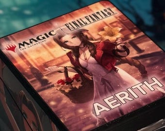 Magic the Gathering Deck Box - Final Fantasy - Aerith