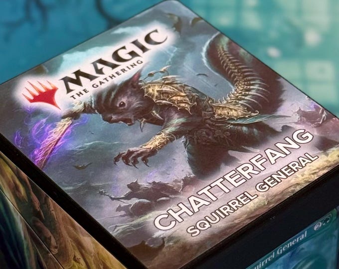 Magic the Gathering Deck Box - Chatterfang