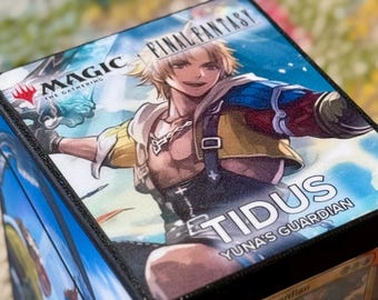 Magic the Gathering Deck Box - Final Fantasy - Tidus