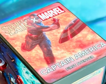 MTG Marvel's Captain America１箱 Magic the Gathering Deck Box - Marvel - Captain America - Etsy