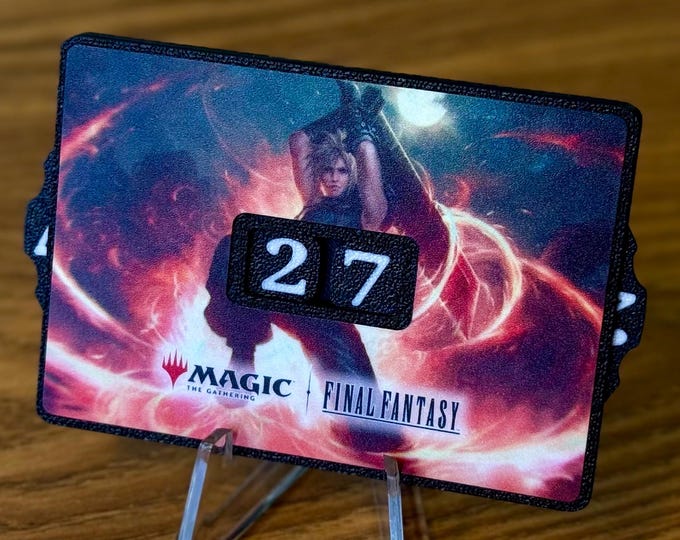 Magic: The Gathering Life Counter | Final Fantasy | Cloud