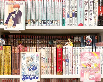 Manga Clip-on Shelf Display - Set of 3