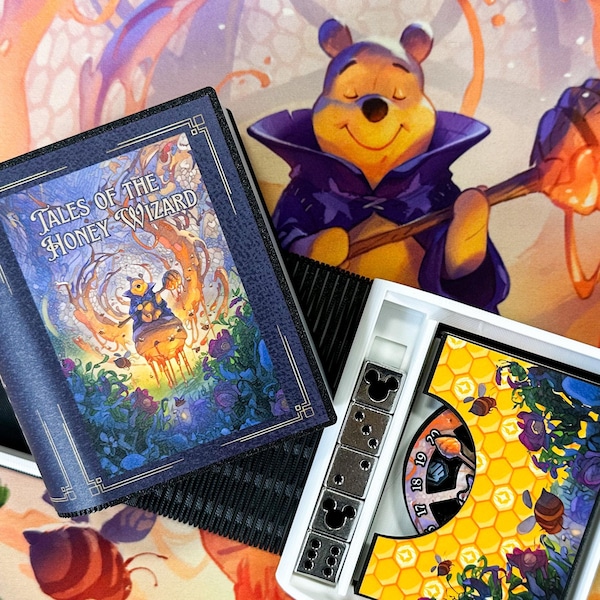 Lorcana Deck Box - Hunny Wizard