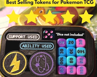 Pokémon Mini Tin Insert with Tokens