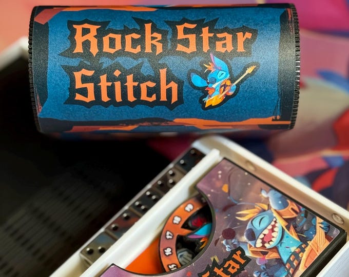 Lorcana Deck Box - Rock Star Stitch