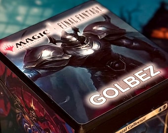 Magic the Gathering Deck Box - Final Fantasy - Golbez - Etsy