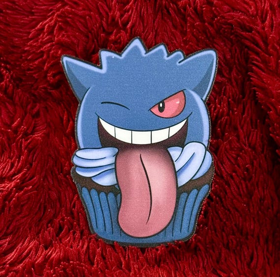 Gengar Cupcake Magnet