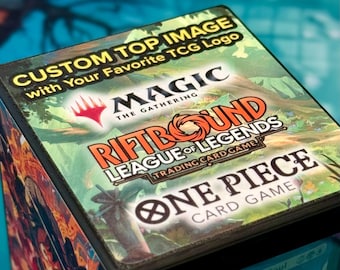 Custom Deck Box - Magic The Gathering, One Piece, Riftbound, + more!