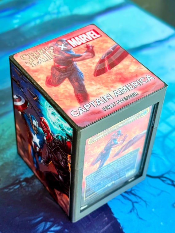 Magic the Gathering Deck Box - Marvel - Captain America
