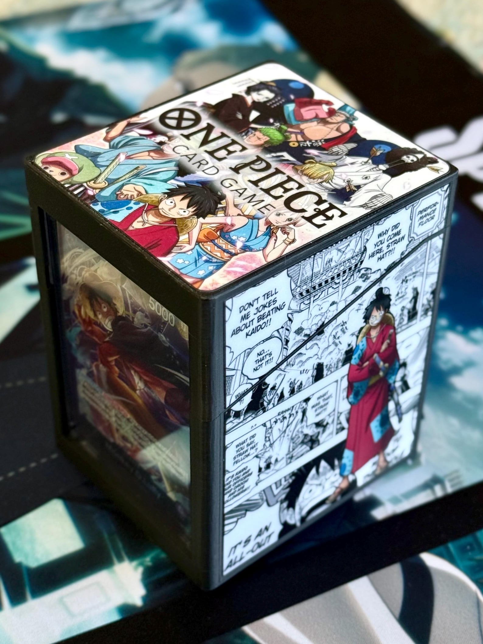 One Piece Deck Box - Luffy - Wano - Etsy