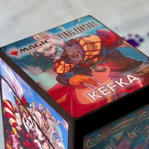 Magic the Gathering Deck Box - Final Fantasy - Kefka - Etsy Magic the Gathering Deck Box - Final Fantasy - Kefka - Etsy