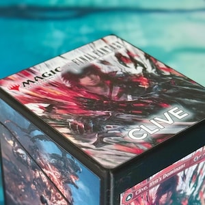 Magic the Gathering Deck Box - Final Fantasy - Clive