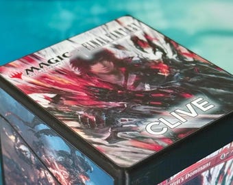 Magic the Gathering Deck Box - Final Fantasy - Clive