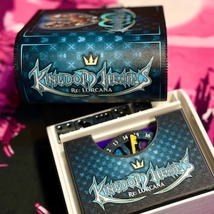 Caixa de Baralho Lorcana - Kingdom Hearts