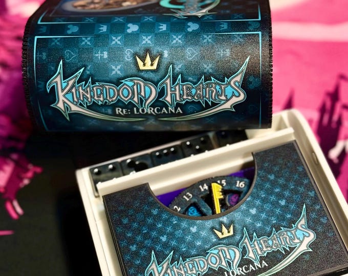 Lorcana Deck Box - Kingdom Hearts