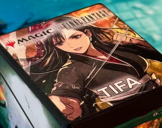 Magic the Gathering Deck Box - Final Fantasy - Tifa