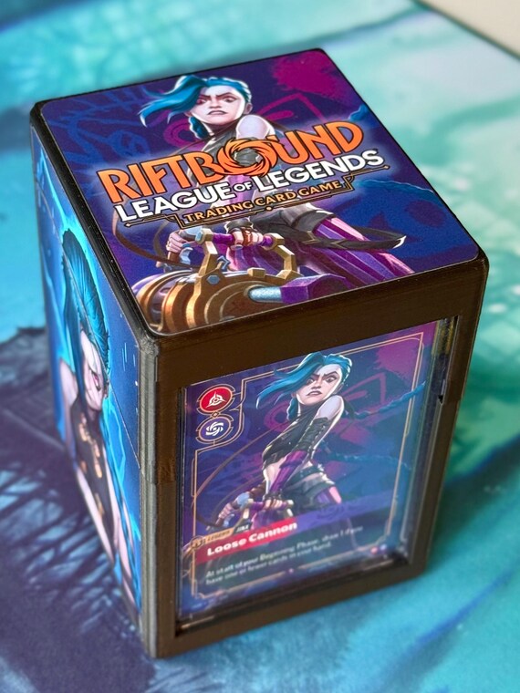 Riftbound Deckbox - Jinx - Etsy