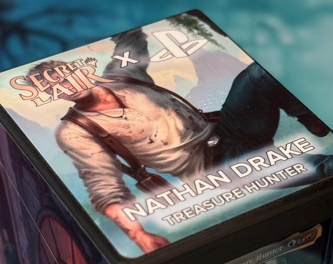 Magic the Gathering Deck Box - Nathan Drake