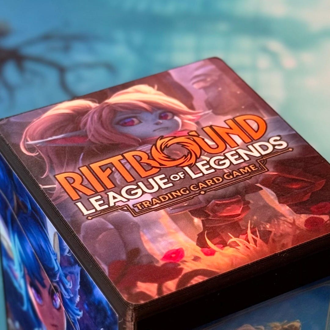 Riftbound Deckbox - Poppy - Etsy