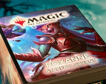 mtg roxanne starfall savant commander deck Roxanne, (228) Axion Now The Gathering Roxanne, Starfall Savant Deck Box