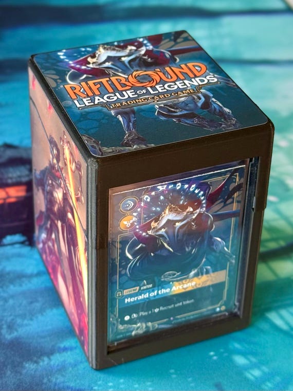 Riftbound Deckbox - Viktor - Etsy