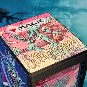 Magic the Gathering Deck Box - Goblin Storm - Zada