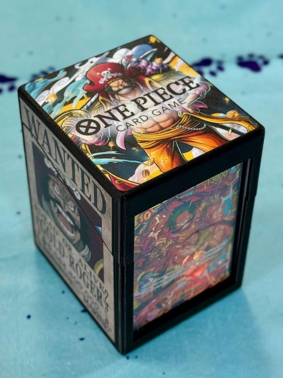 One Piece Deck Box - Roger - Etsy One Piece Deck Box - Roger - Etsy