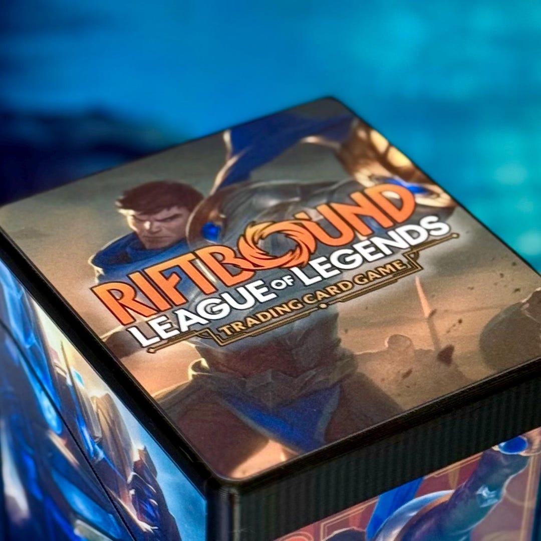 Riftbound Deckbox - Garen - Etsy