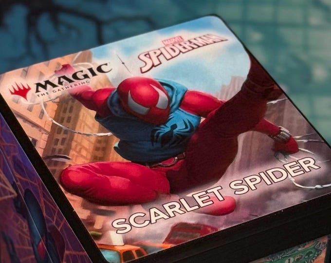 Magic the Gathering Deck Box - Spider-Man - Scarlet Spider