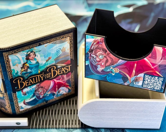 Lorcana Deck Box - Beauty and the Beast
