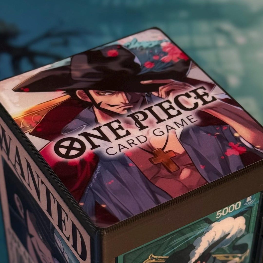 One Piece Deck Box - Mihawk - Etsy