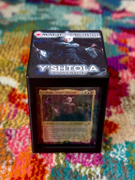 Magic the Gathering Deck Box - Final Fantasy - Y'shtola - Etsy