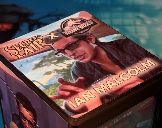 Magic the Gathering Deck Box - Ian Malcolm
