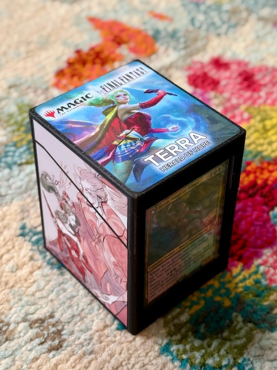 Magic the Gathering Deck Box - Final Fantasy - Terra - Etsy