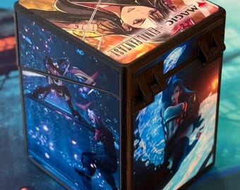 Magic the Gathering Deck Box - Final Fantasy - Tifa - Etsy