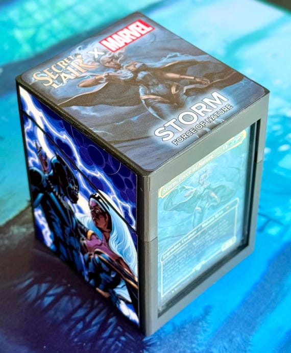MTG Marvel's Storm１箱 Magic the Gathering Deck Box - Marvel - Storm - Etsy