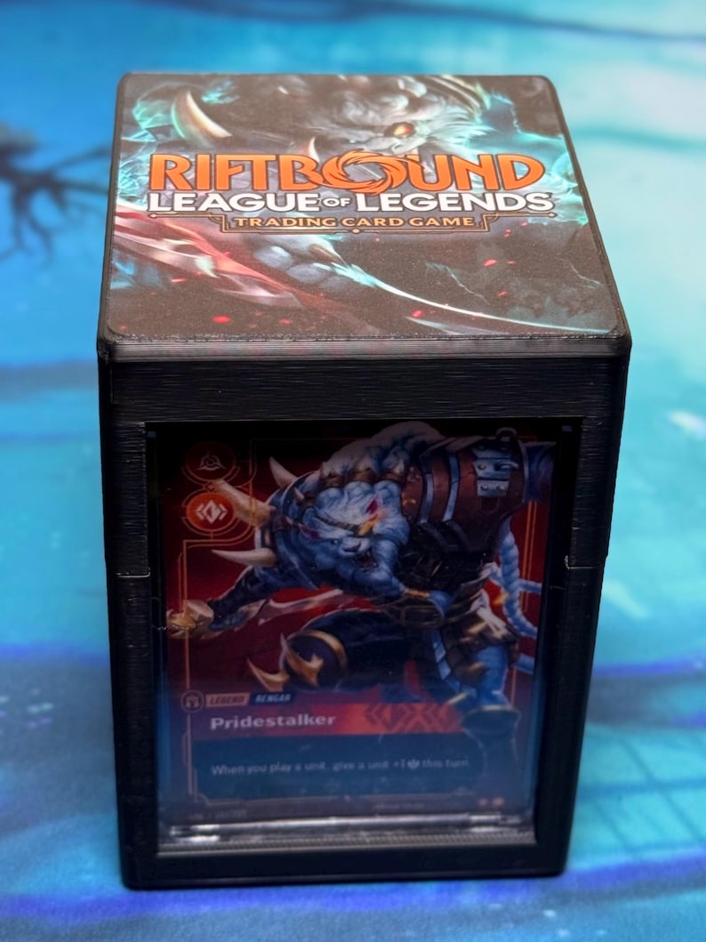 Riftbound Deckbox - Rengar - Etsy