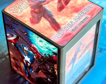 MTG Marvel's Captain America１箱 MTG MARVEL SECRET LAIR Captain America Avenger #1726 PSA 10