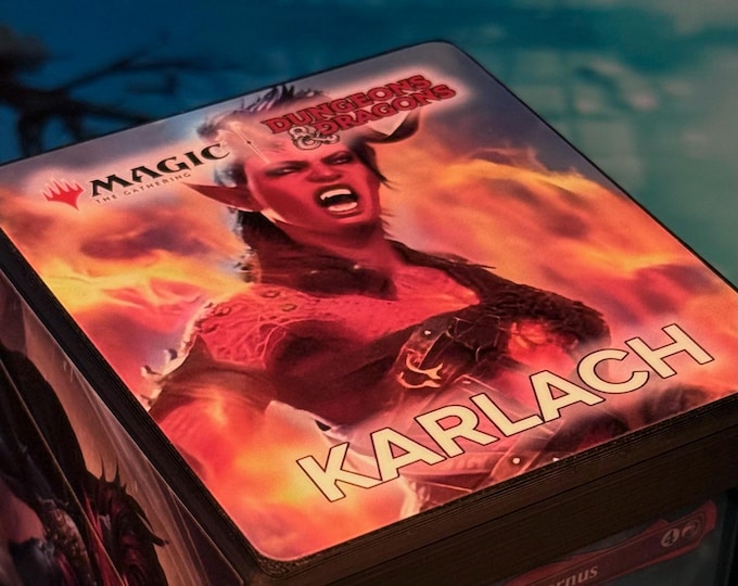 Magic the Gathering Deck Box - Karlach