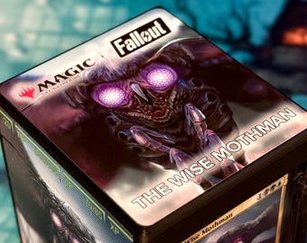 Magic the Gathering Deck Box - Fallout - The Wise Mathman