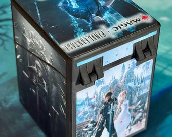 mtg noctis commander deck Magic the Gathering Deck Box - Final Fantasy - Noctis